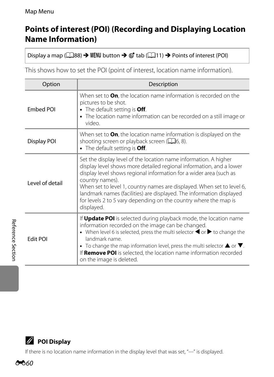 E 60 | Nikon AW100 User Manual | Page 180 / 242
