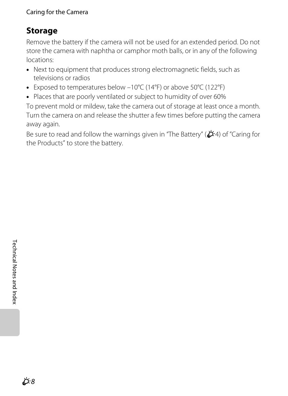 Storage | Nikon AW100 User Manual | Page 222 / 242