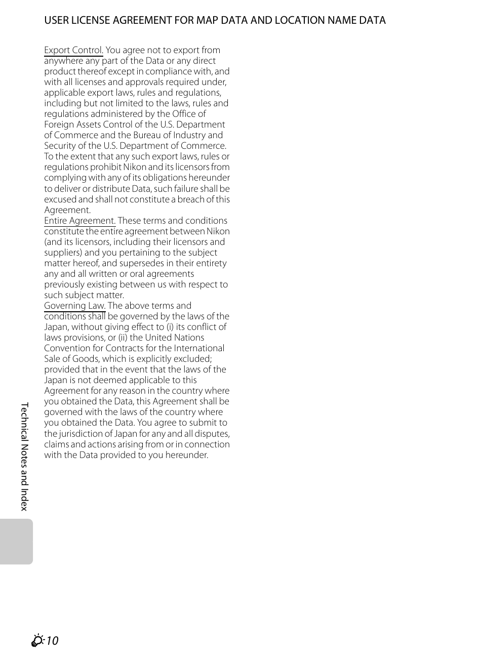 F 10 | Nikon AW100 User Manual | Page 224 / 242