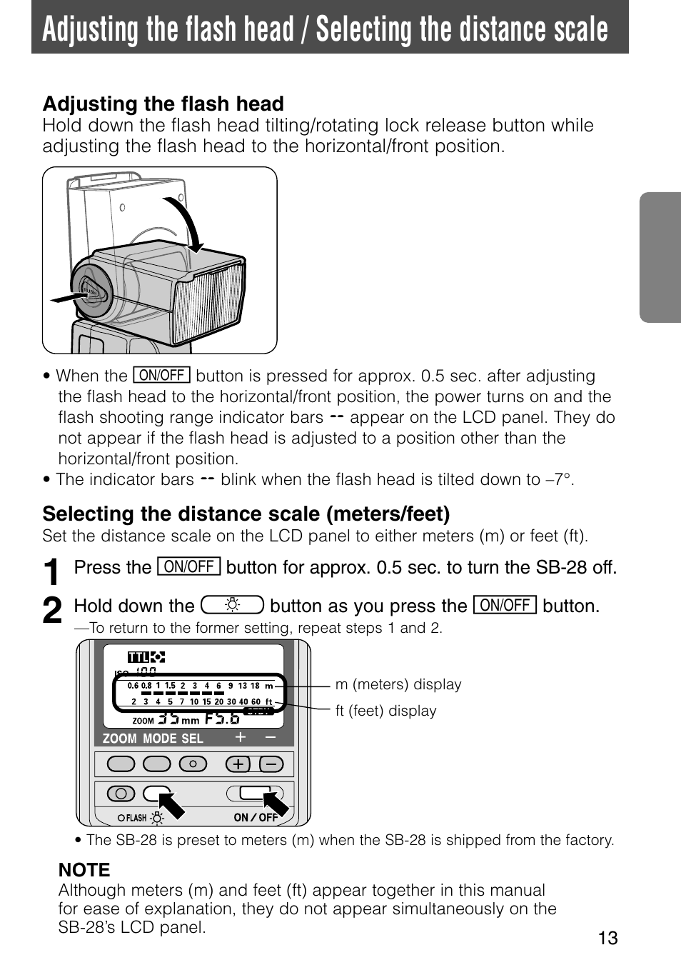 Nikon SB-28 User Manual | Page 13 / 97