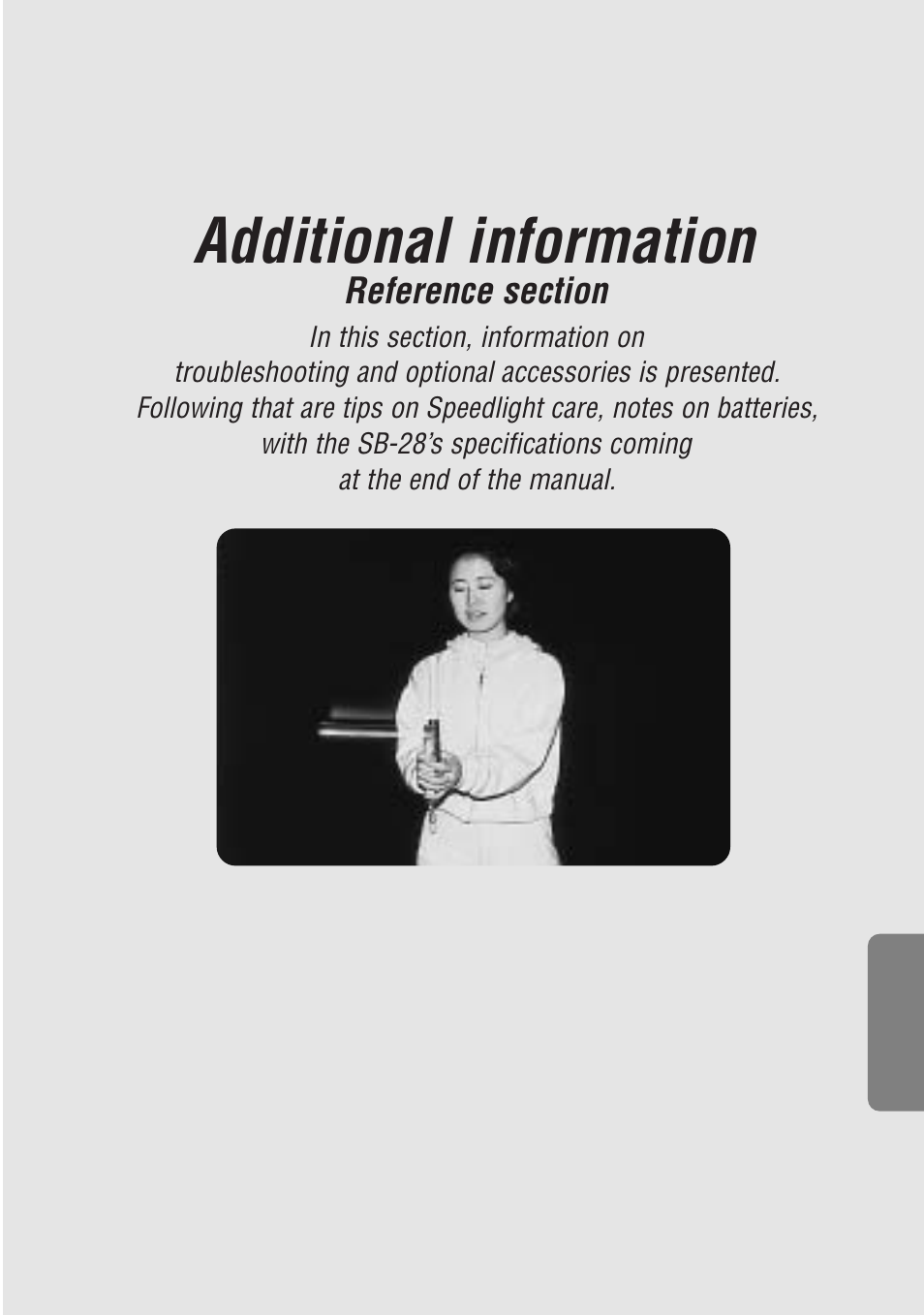 Additional information | Nikon SB-28 User Manual | Page 79 / 97