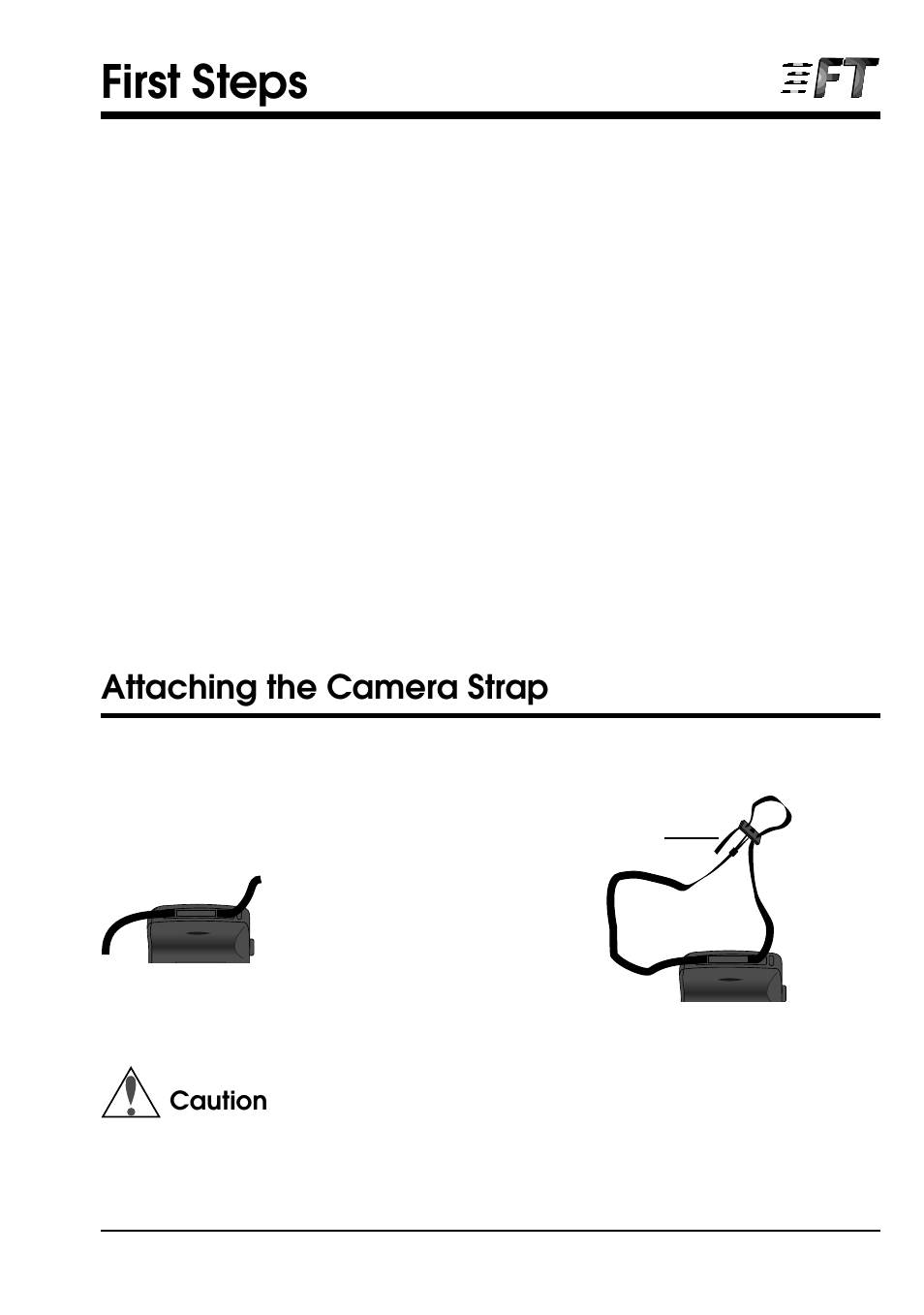 First steps, Attaching the camera strap, Putting batteries in your camera | Nikon COOLPIX E900 User Manual | Page 19 / 43
