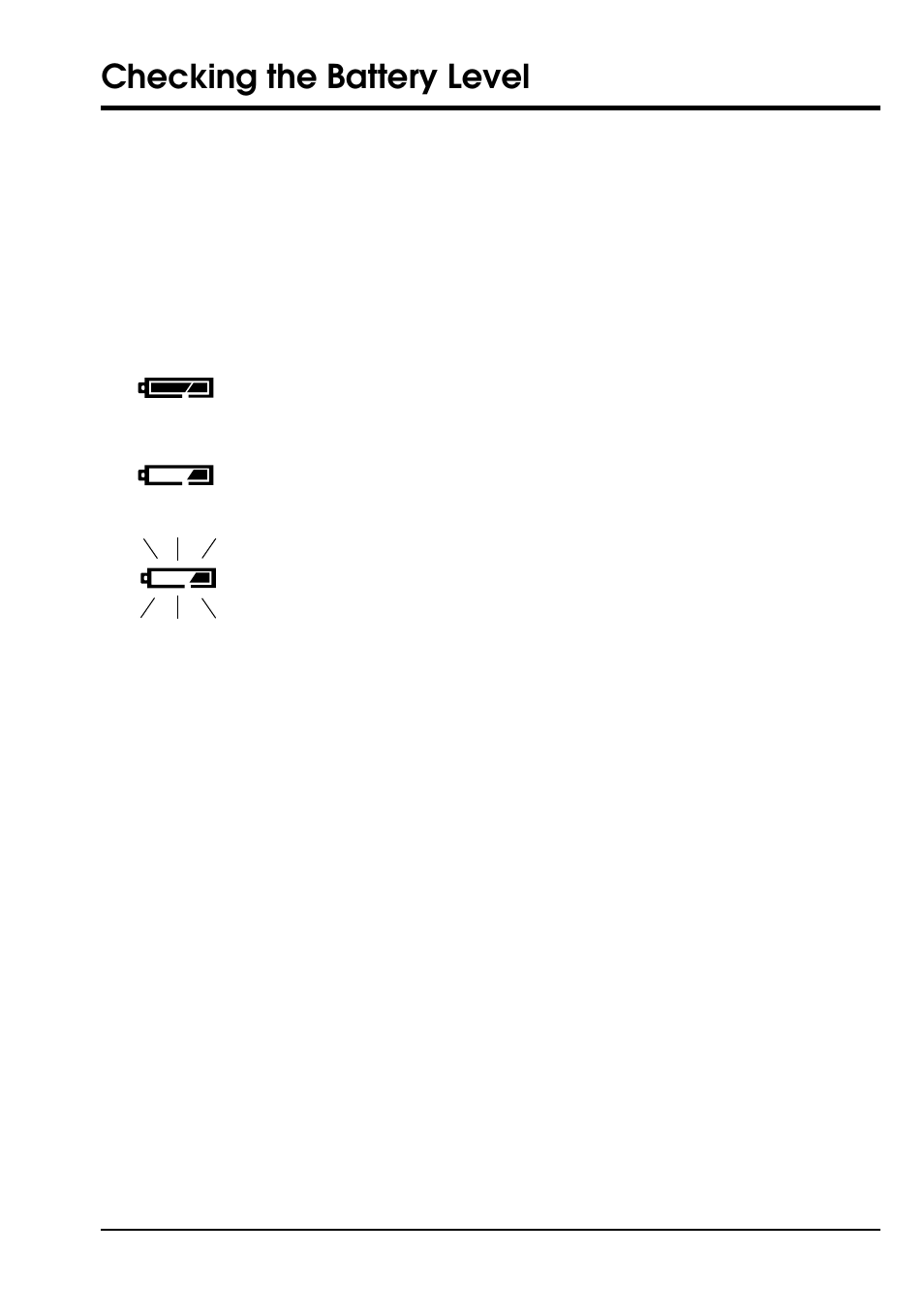 Checking the battery level, Choosing a language for the menus | Nikon COOLPIX E900 User Manual | Page 23 / 43