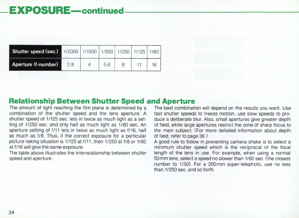 Nikon Camera F3AF User Manual | Page 34 / 128