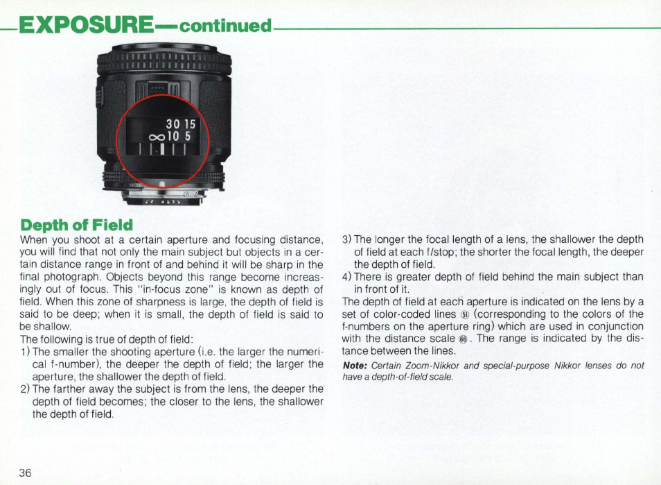 Nikon Camera F3AF User Manual | Page 36 / 128