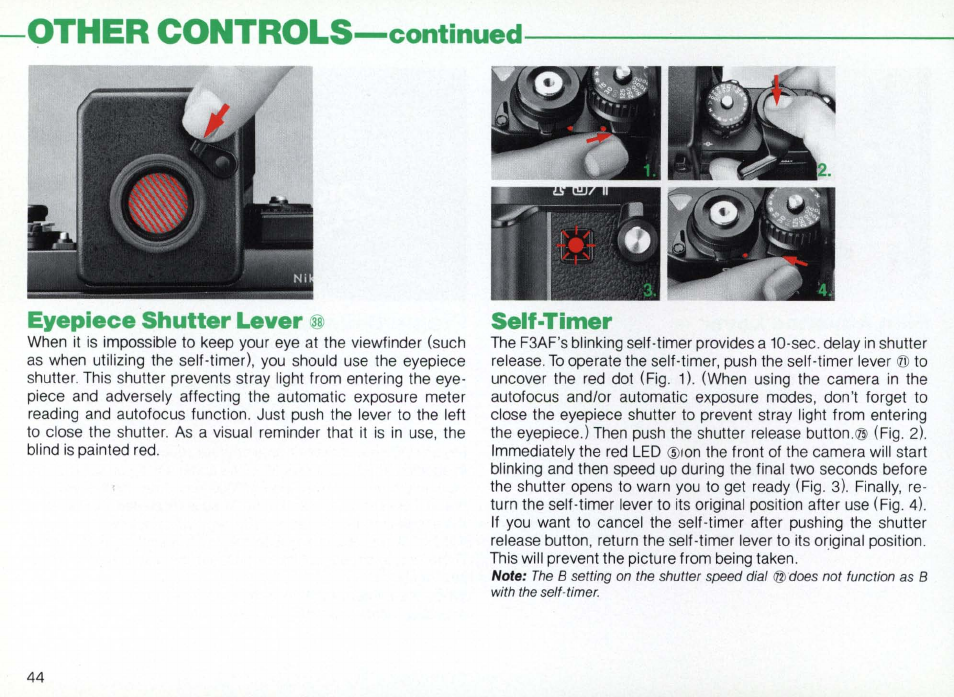 Nikon Camera F3AF User Manual | Page 44 / 128