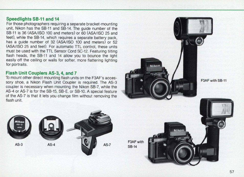 Nikon Camera F3AF User Manual | Page 57 / 128