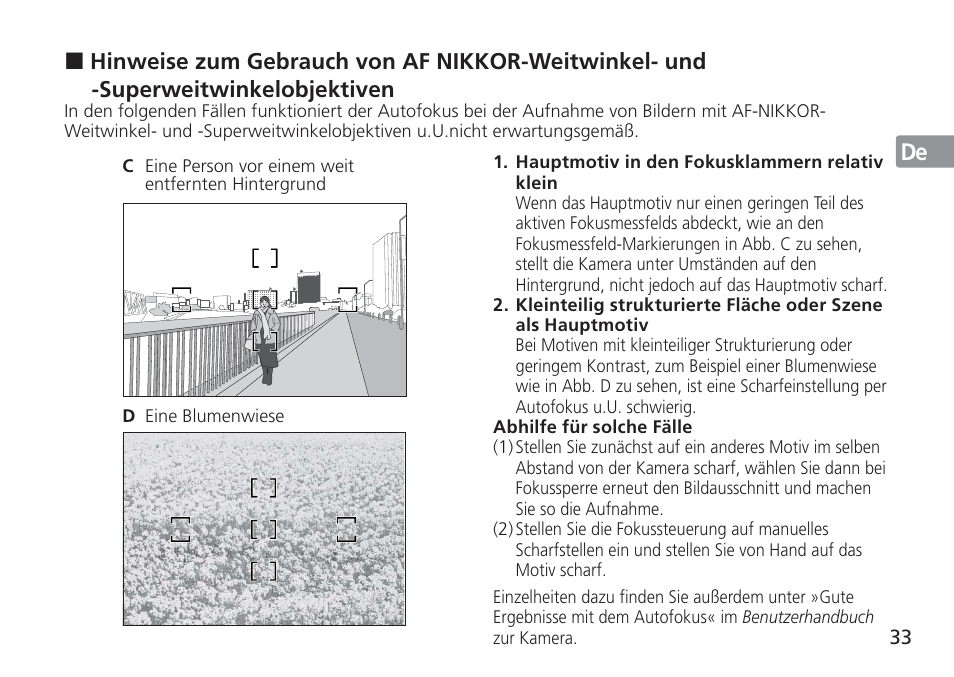 Nikon AF-S User Manual | Page 33 / 152