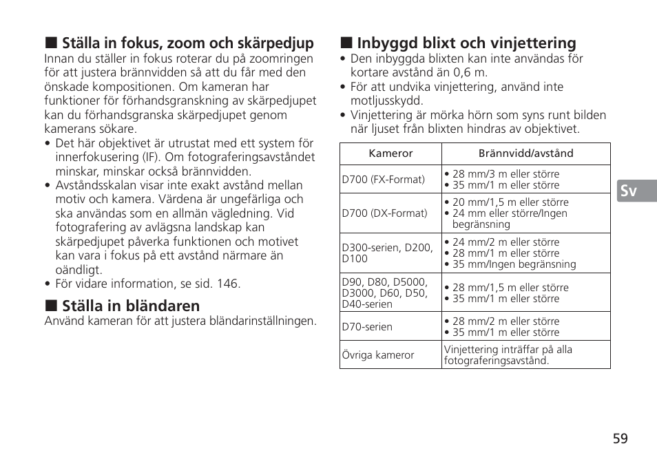 Jp en de fr es sv ru nl it cz sk ck ch kr | Nikon AF-S User Manual | Page 59 / 152
