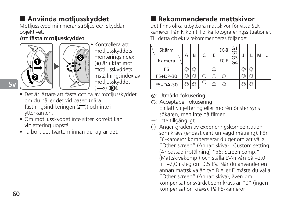 Jp en de fr es sv ru nl it cz sk ck ch kr | Nikon AF-S User Manual | Page 60 / 152