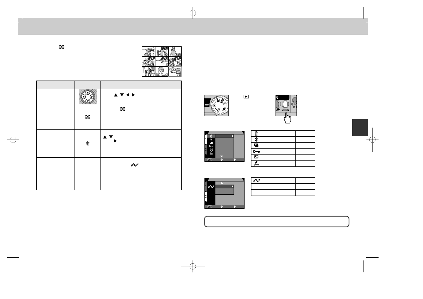 The playback menu, Viewing multiple images: thumbnail playback | Nikon 885 User Manual | Page 82 / 105