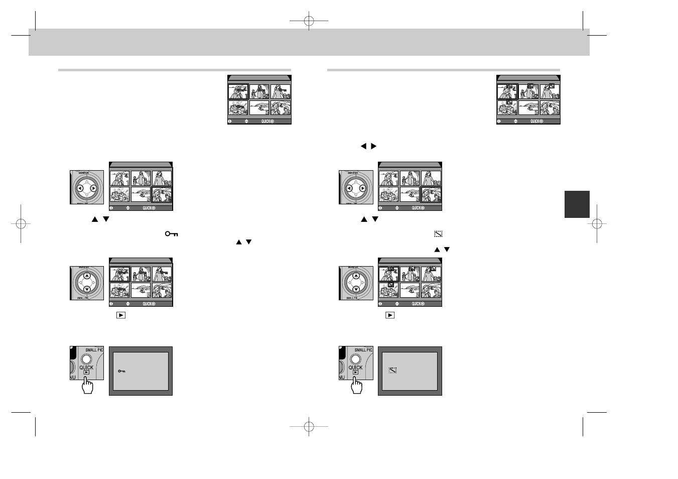 Safeguarding valuable images: the protect menu, Hiding images during playback: the hide image menu | Nikon 885 User Manual | Page 86 / 105