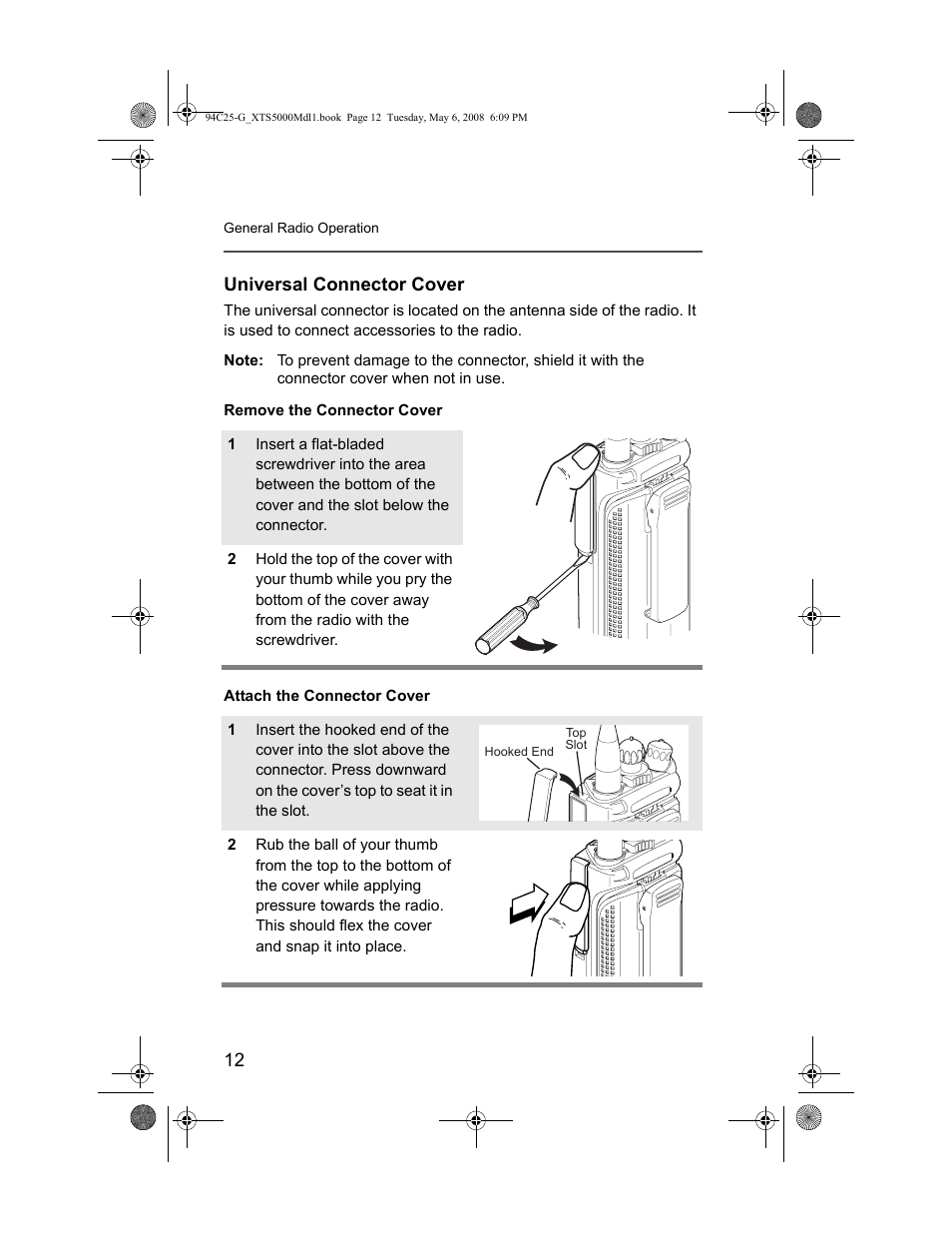 Universal connector cover | Nikon XTS 5000 User Manual | Page 22 / 84