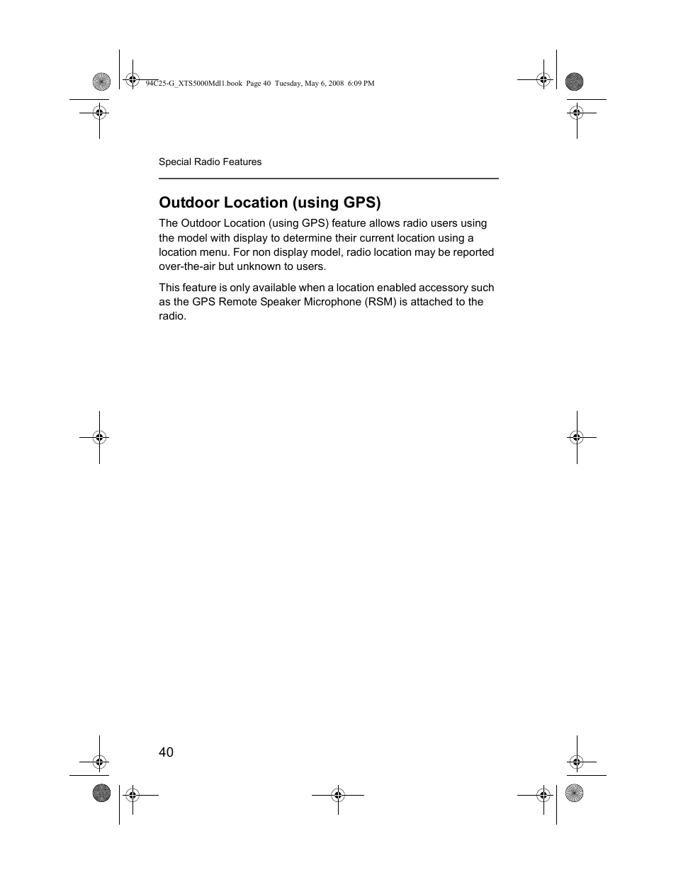 Outdoor location (using gps) | Nikon XTS 5000 User Manual | Page 50 / 84