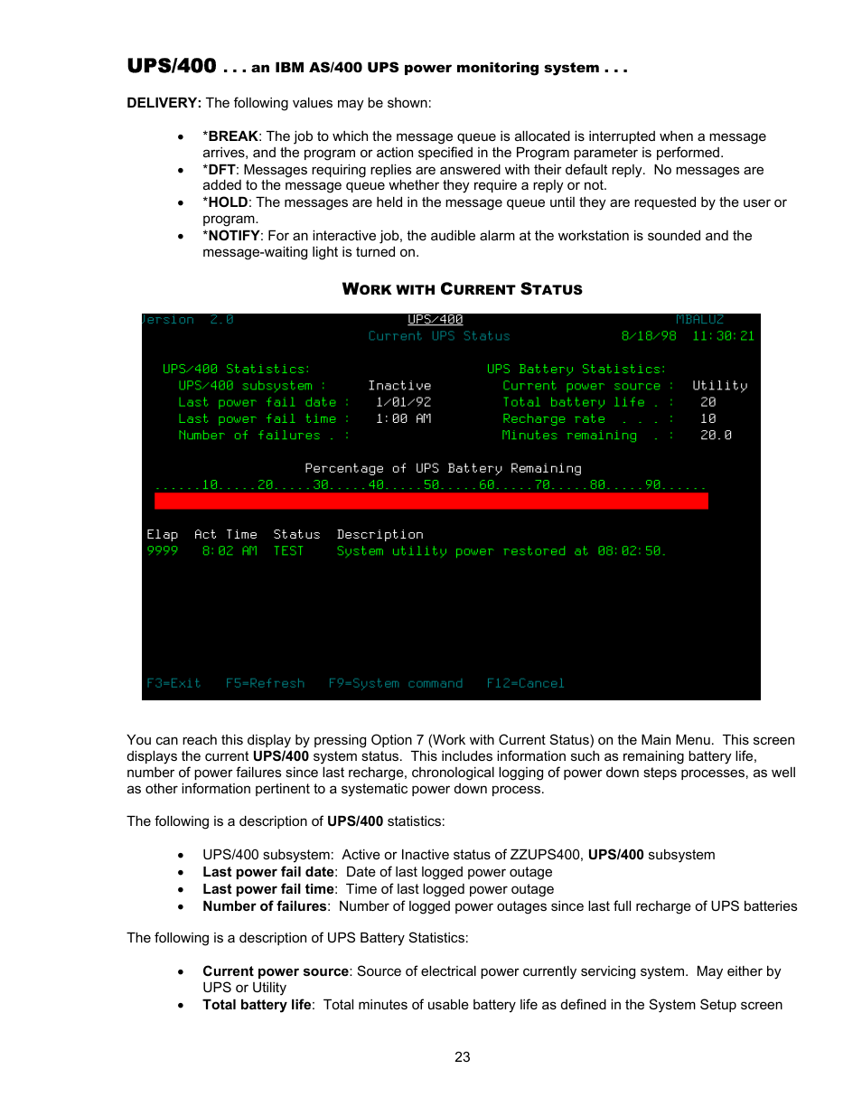 Ups/400 | Nikon UPS User Manual | Page 23 / 29