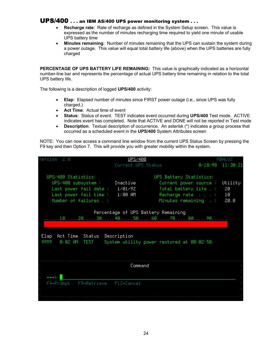 Ups/400 | Nikon UPS User Manual | Page 24 / 29