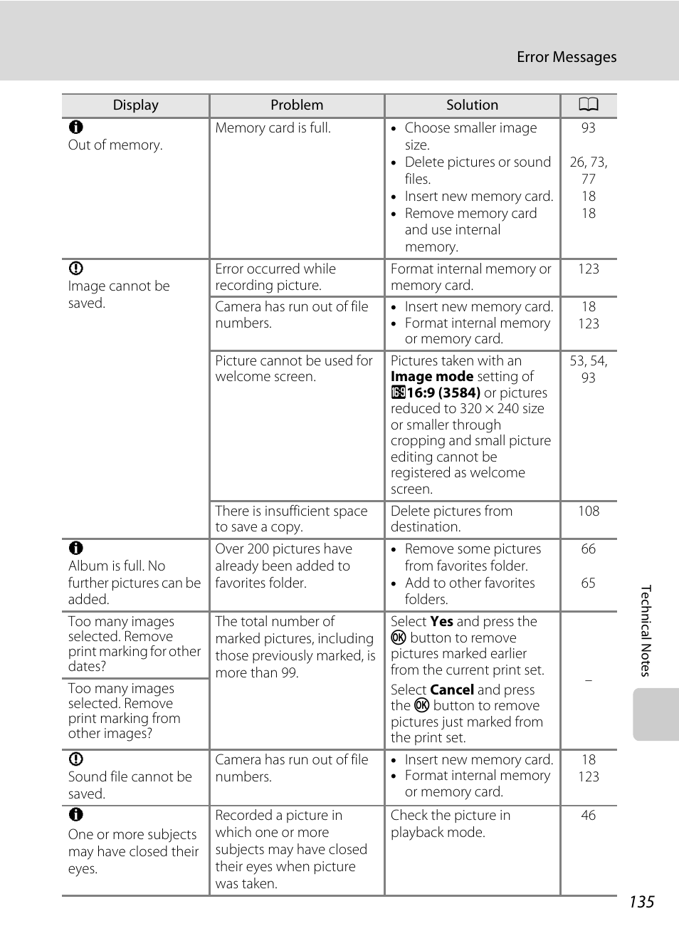 Nikon COOLPIX S203 User Manual | Page 147 / 164