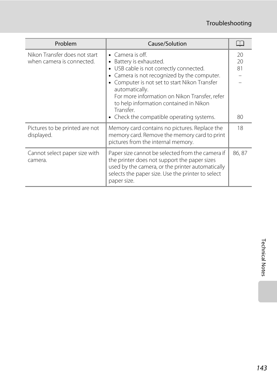 Nikon COOLPIX S203 User Manual | Page 155 / 164
