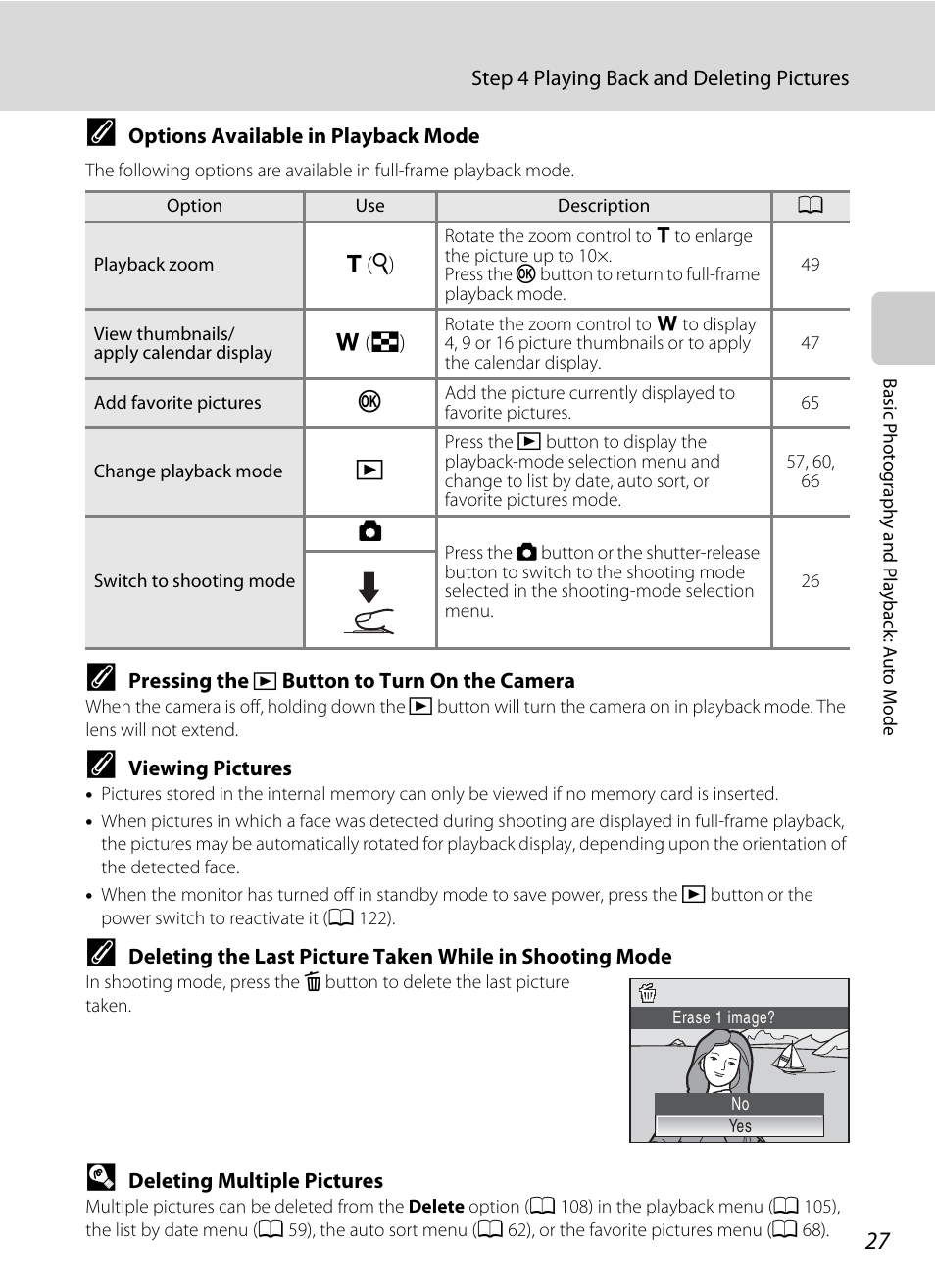 Nikon COOLPIX S203 User Manual | Page 39 / 164