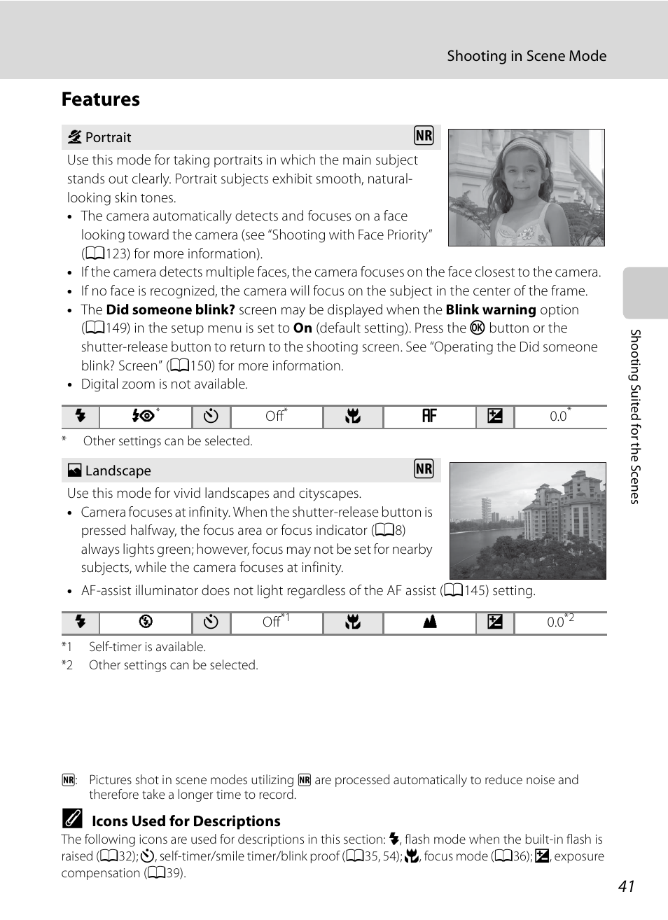Features, A41 t | Nikon Coolpix P90 User Manual | Page 53 / 192