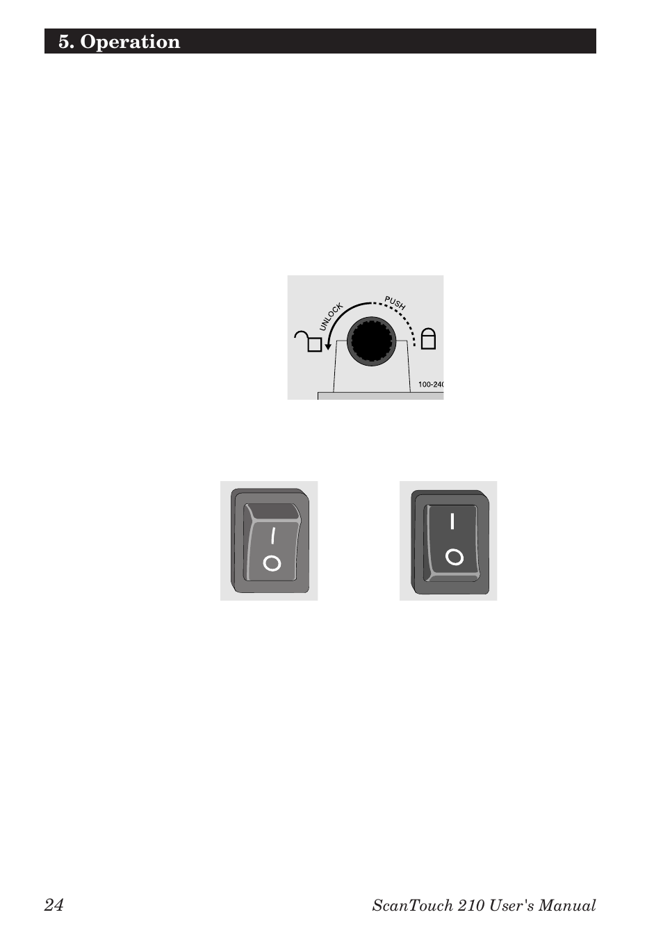 Operation, 1 turning on the power | Nikon AX-210 User Manual | Page 34 / 47