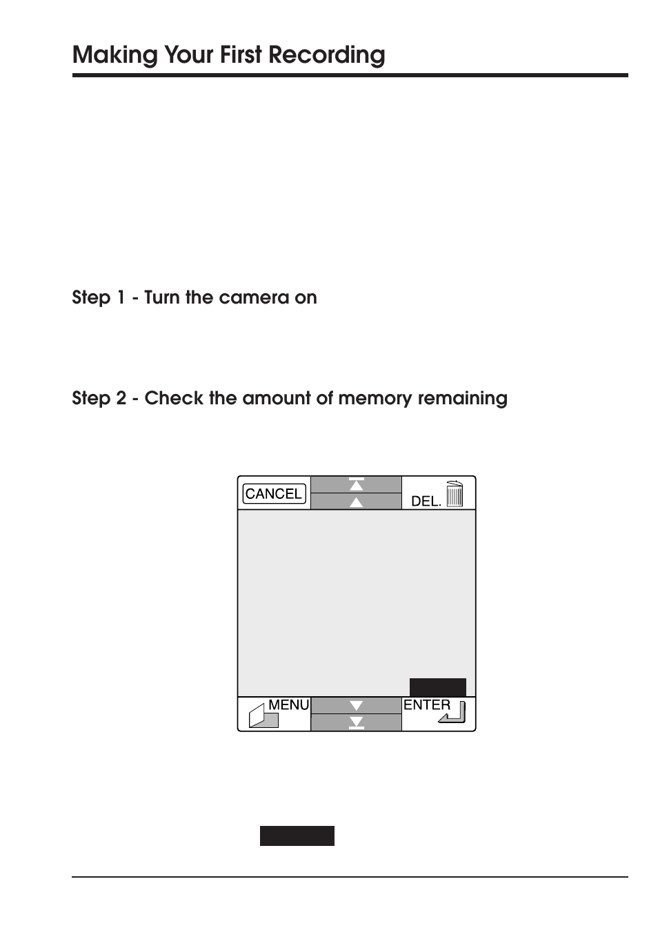 Making your first recording | Nikon Coolpix 300 User Manual | Page 49 / 116