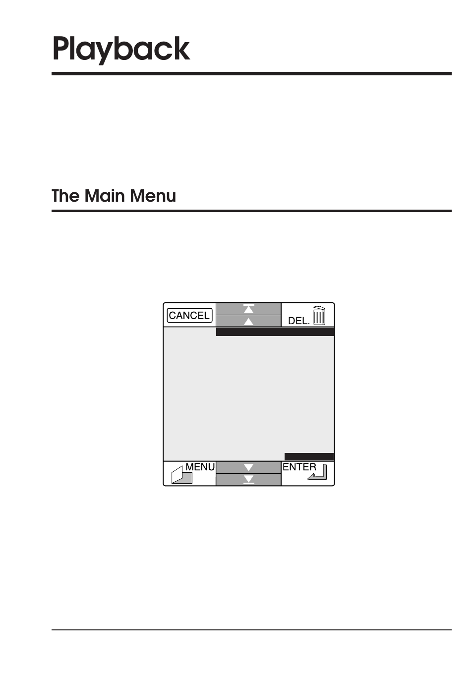 Playback, The main menu | Nikon Coolpix 300 User Manual | Page 53 / 116