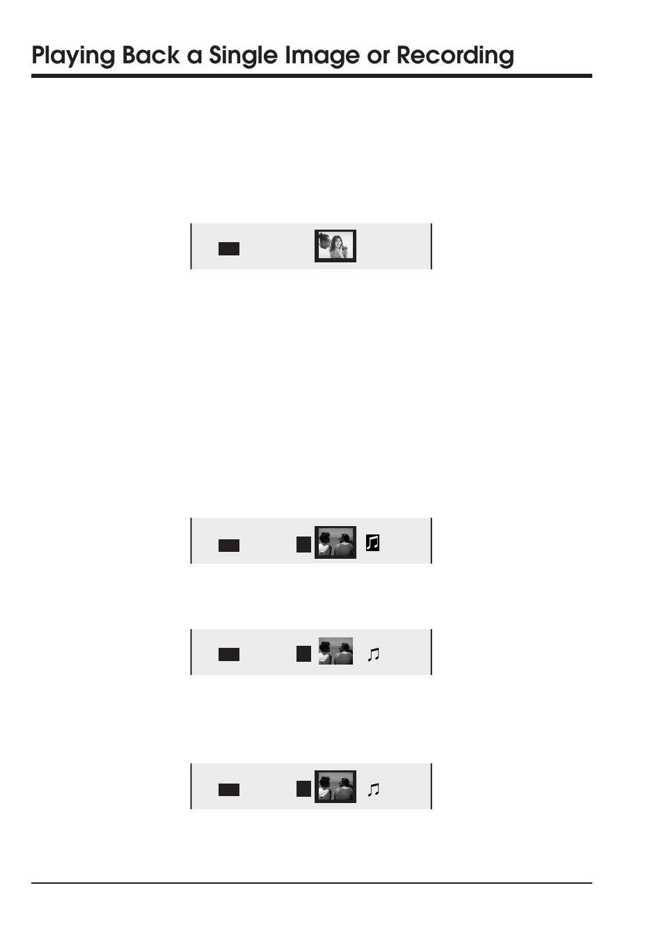 Playing back a single image or recording | Nikon Coolpix 300 User Manual | Page 56 / 116