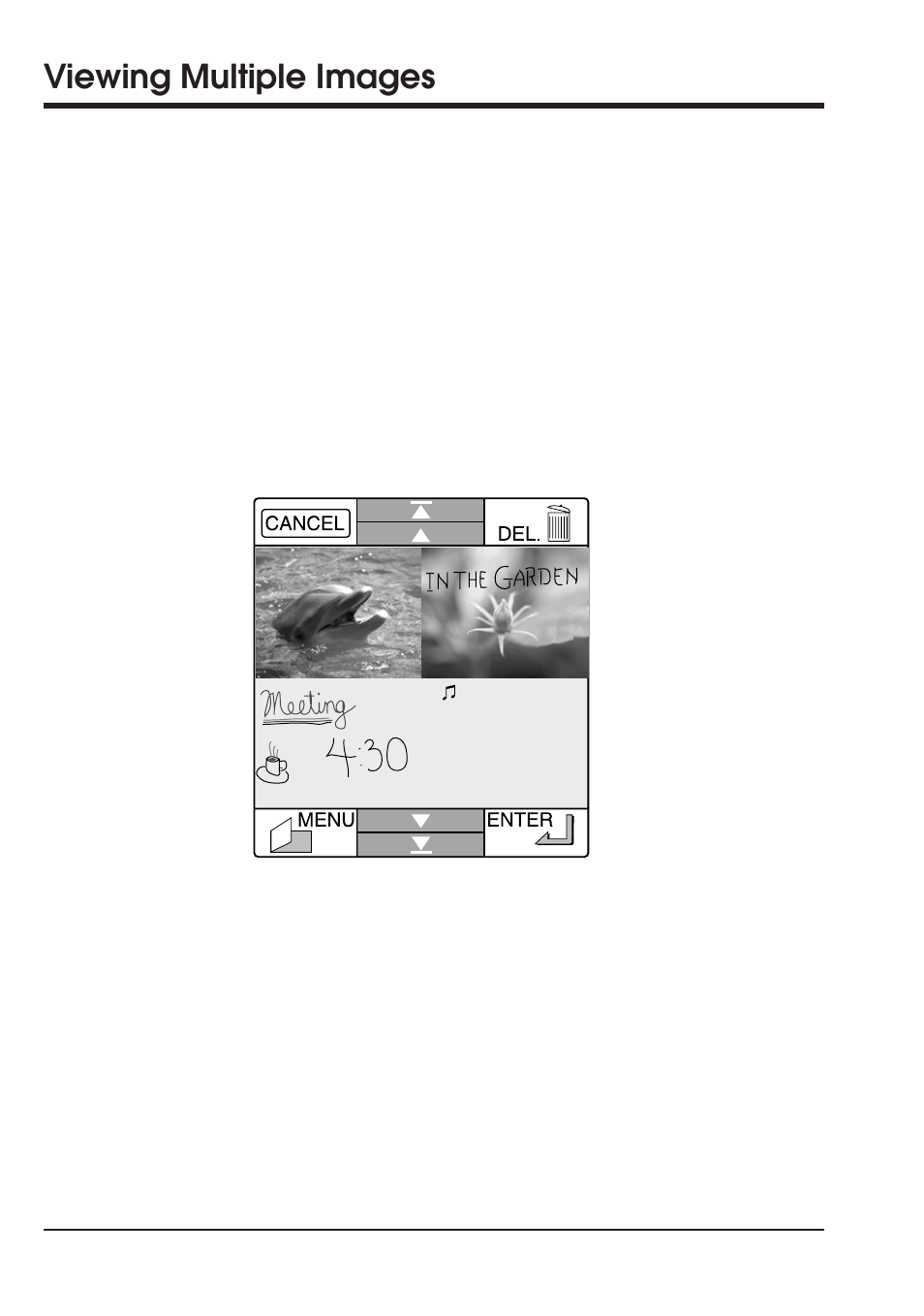 Viewing multiple images | Nikon Coolpix 300 User Manual | Page 60 / 116