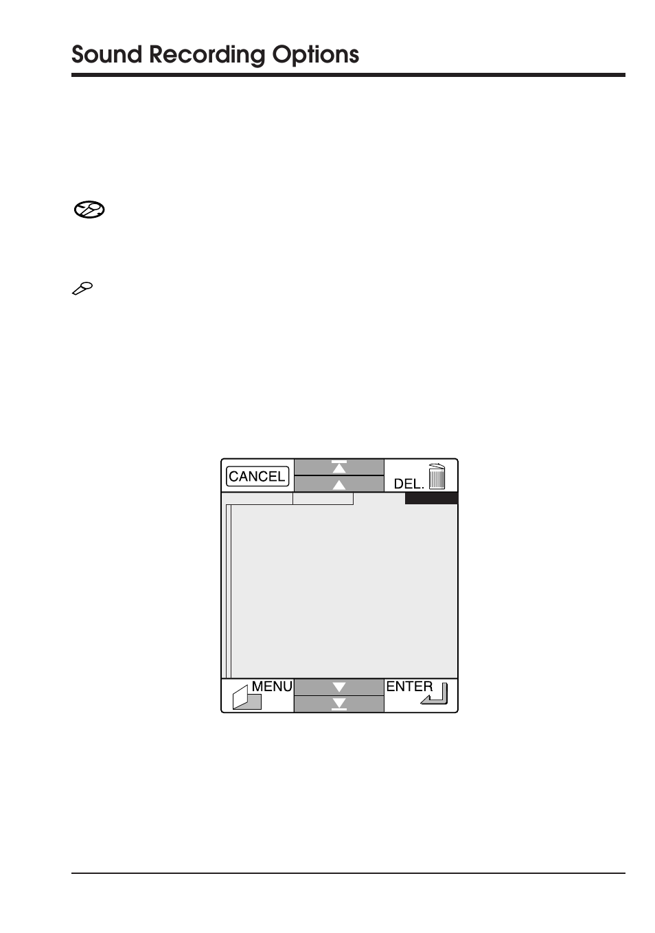 Sound recording options | Nikon Coolpix 300 User Manual | Page 83 / 116