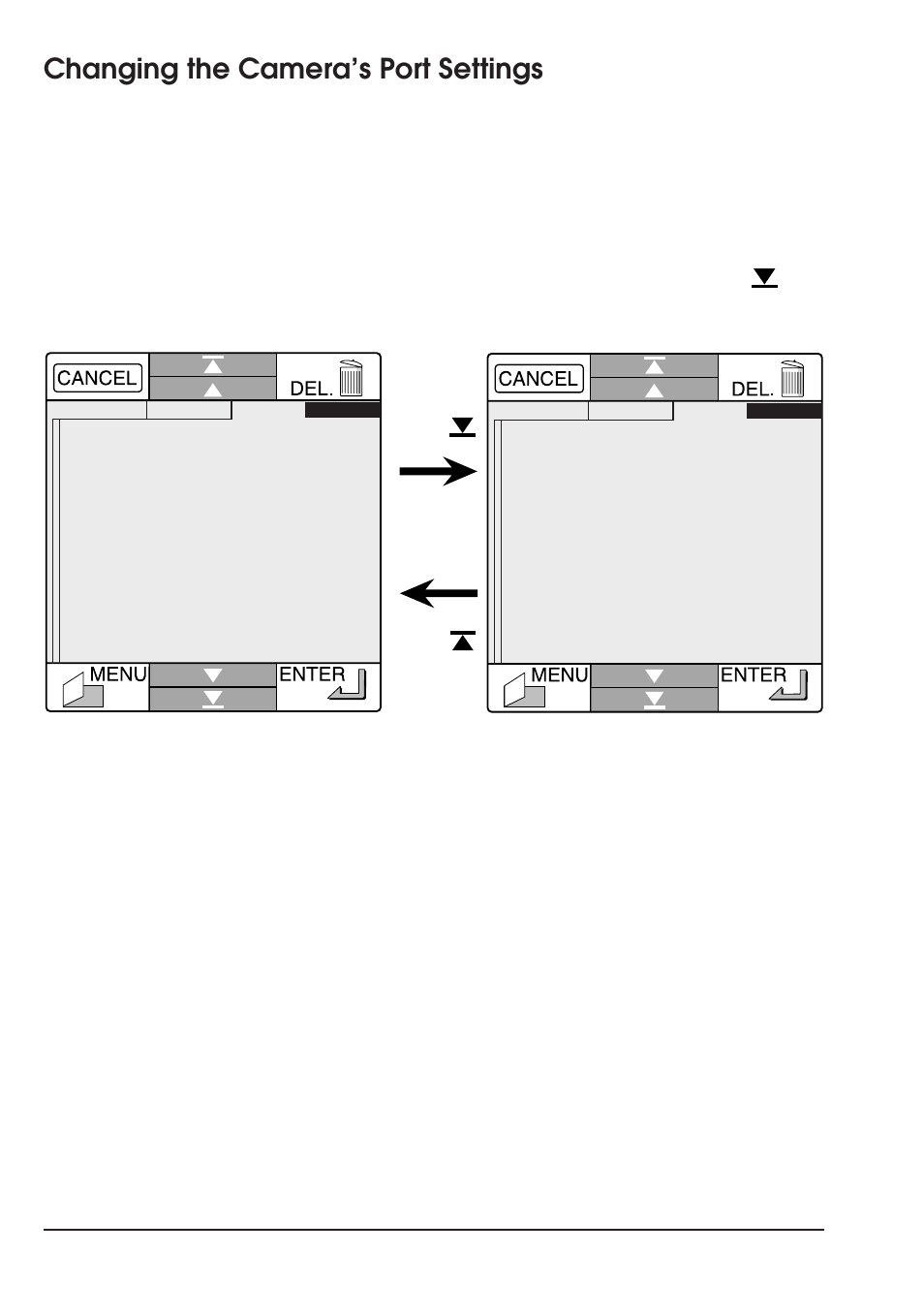 Changing the camera’s port settings | Nikon Coolpix 300 User Manual | Page 92 / 116