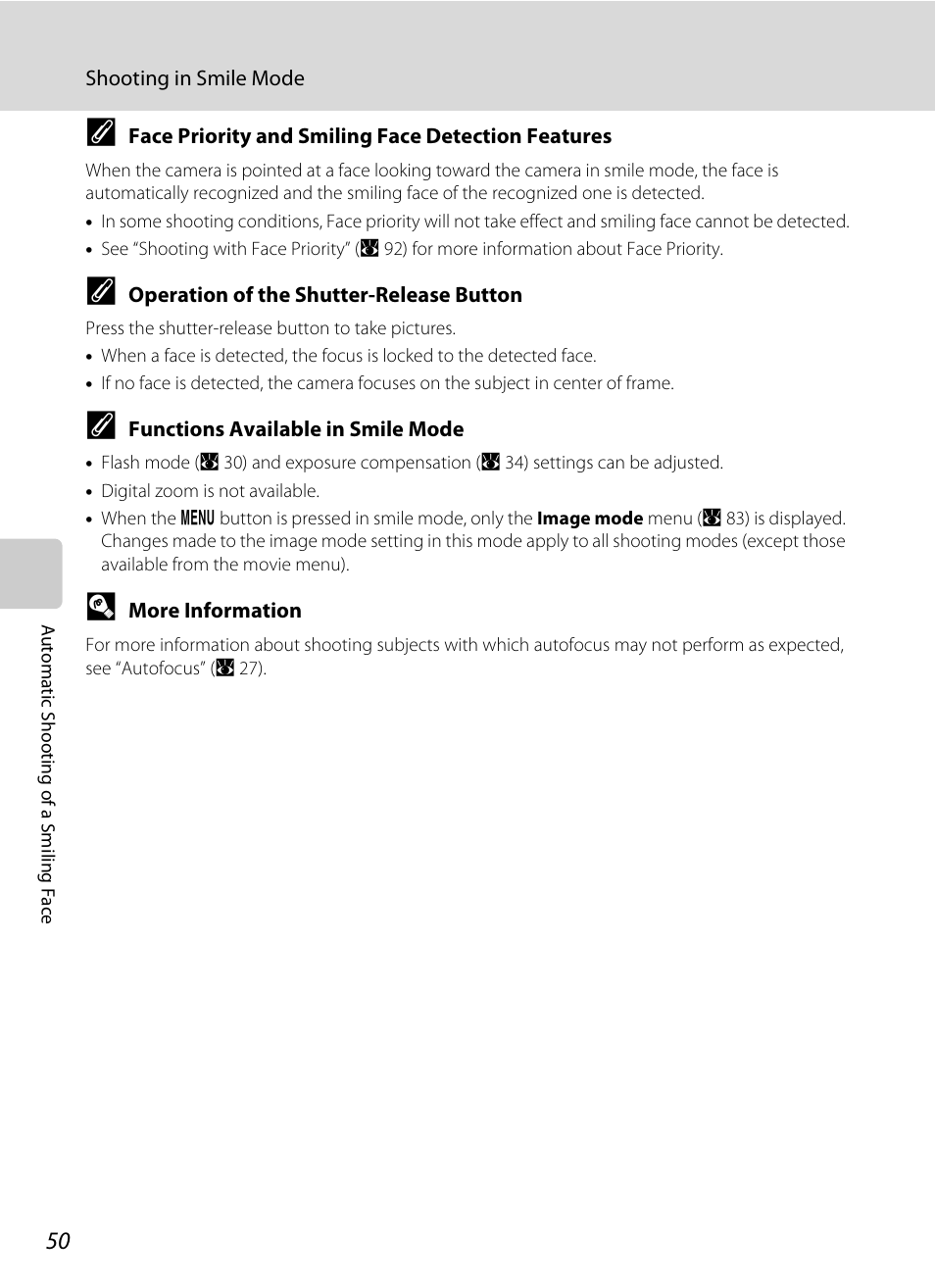 Nikon Coolpix S610 User Manual | Page 62 / 151