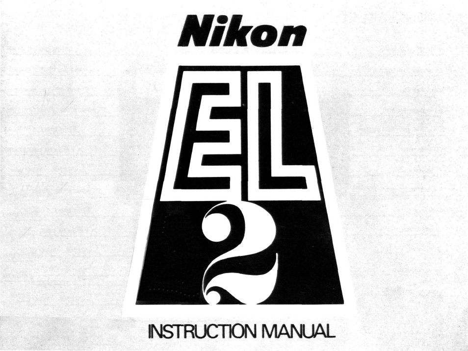 Nikon EL2 User Manual | 75 pages
