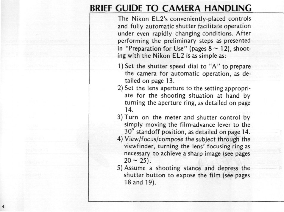 Nikon EL2 User Manual | Page 4 / 75