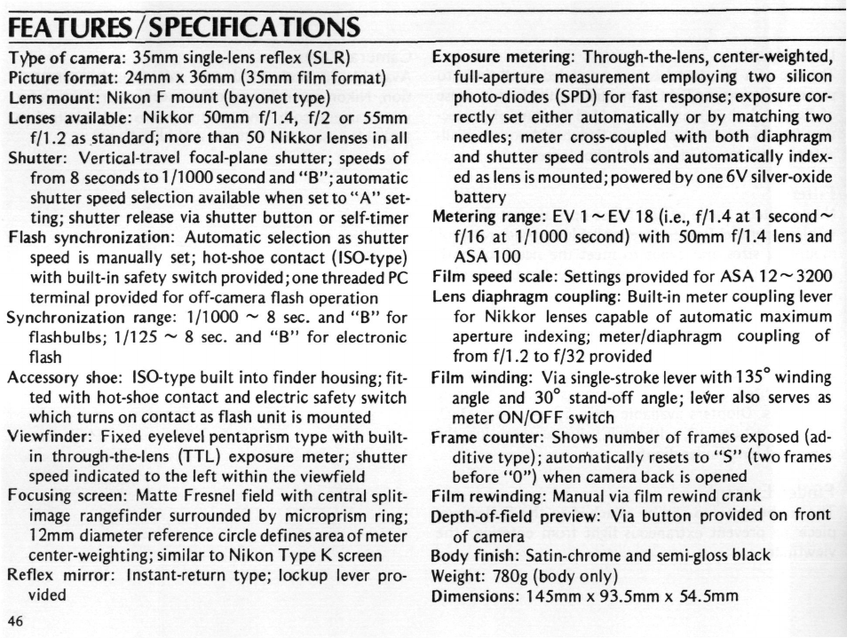 Nikon EL2 User Manual | Page 46 / 75