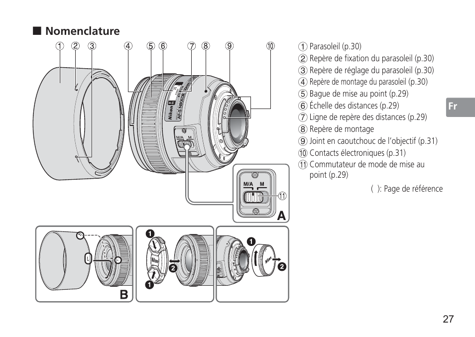 Nikon 50mm f/1.4G User Manual | Page 27 / 100