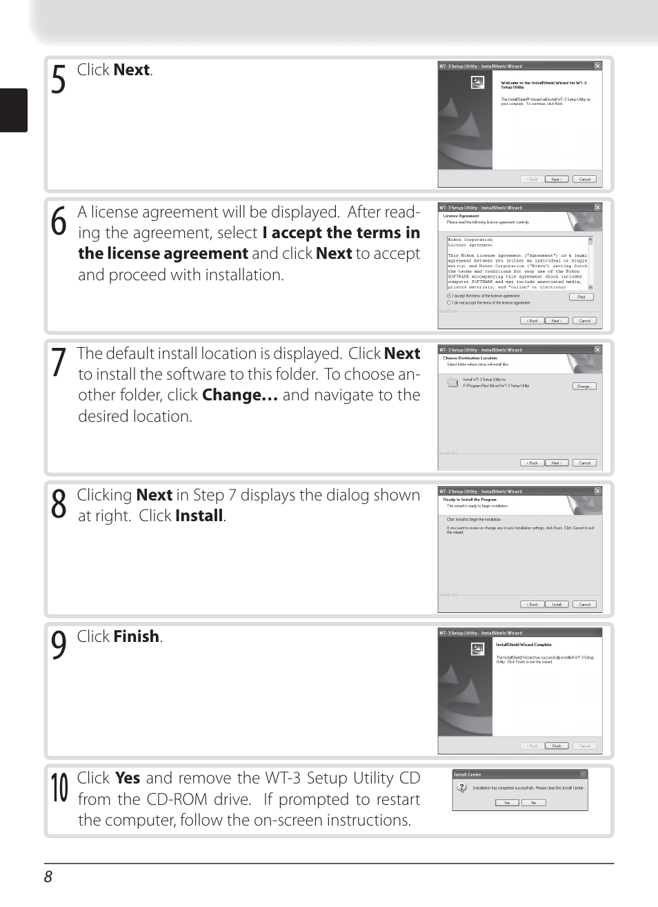 Nikon WT-3 User Manual | Page 16 / 65