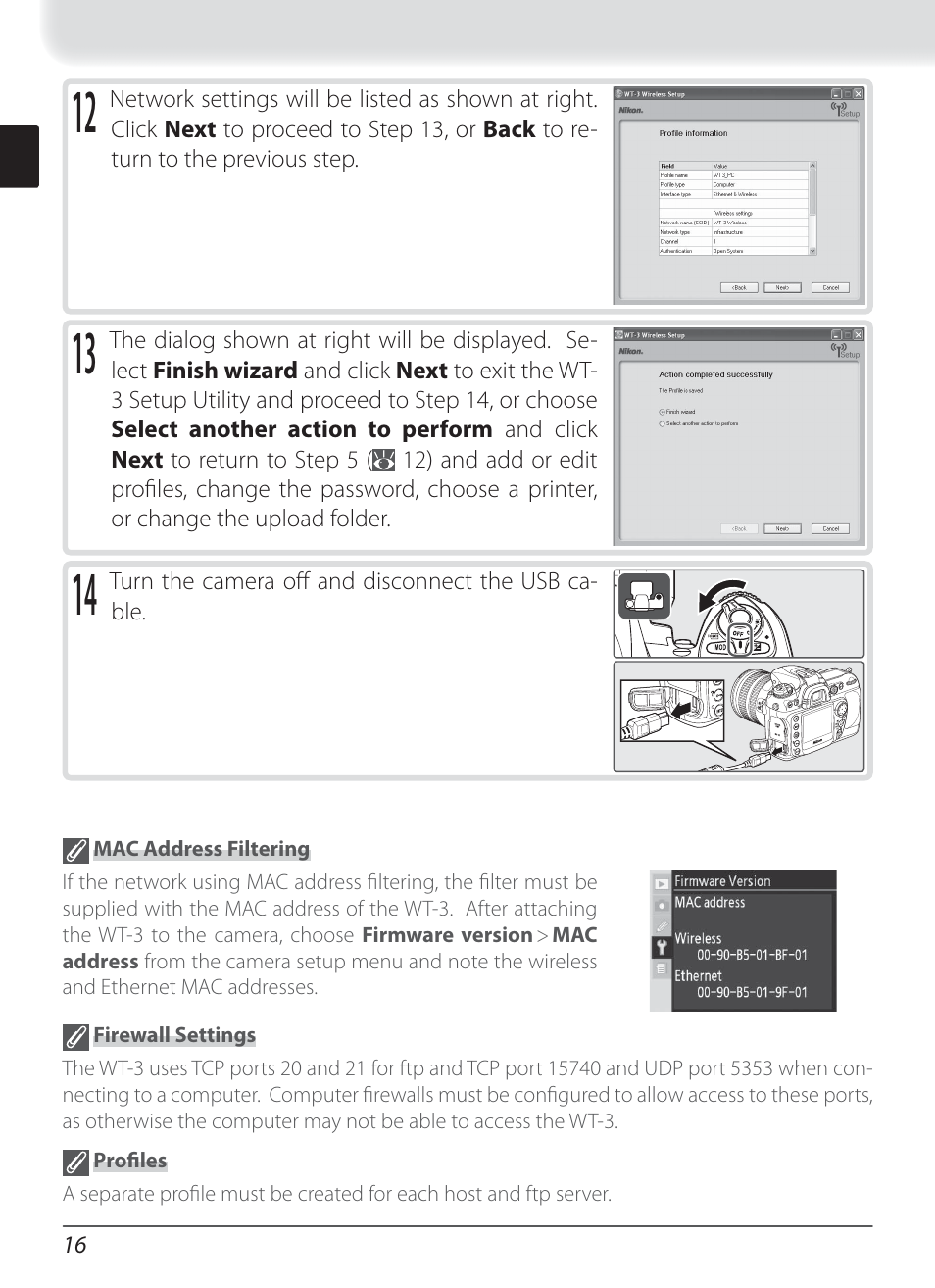 Nikon WT-3 User Manual | Page 24 / 65