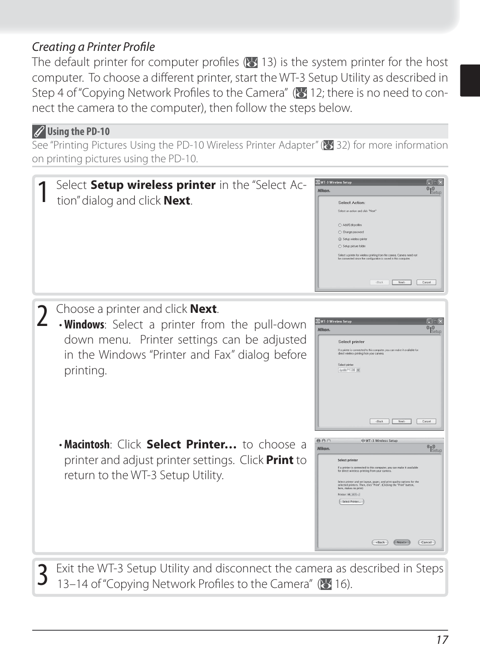 Nikon WT-3 User Manual | Page 25 / 65