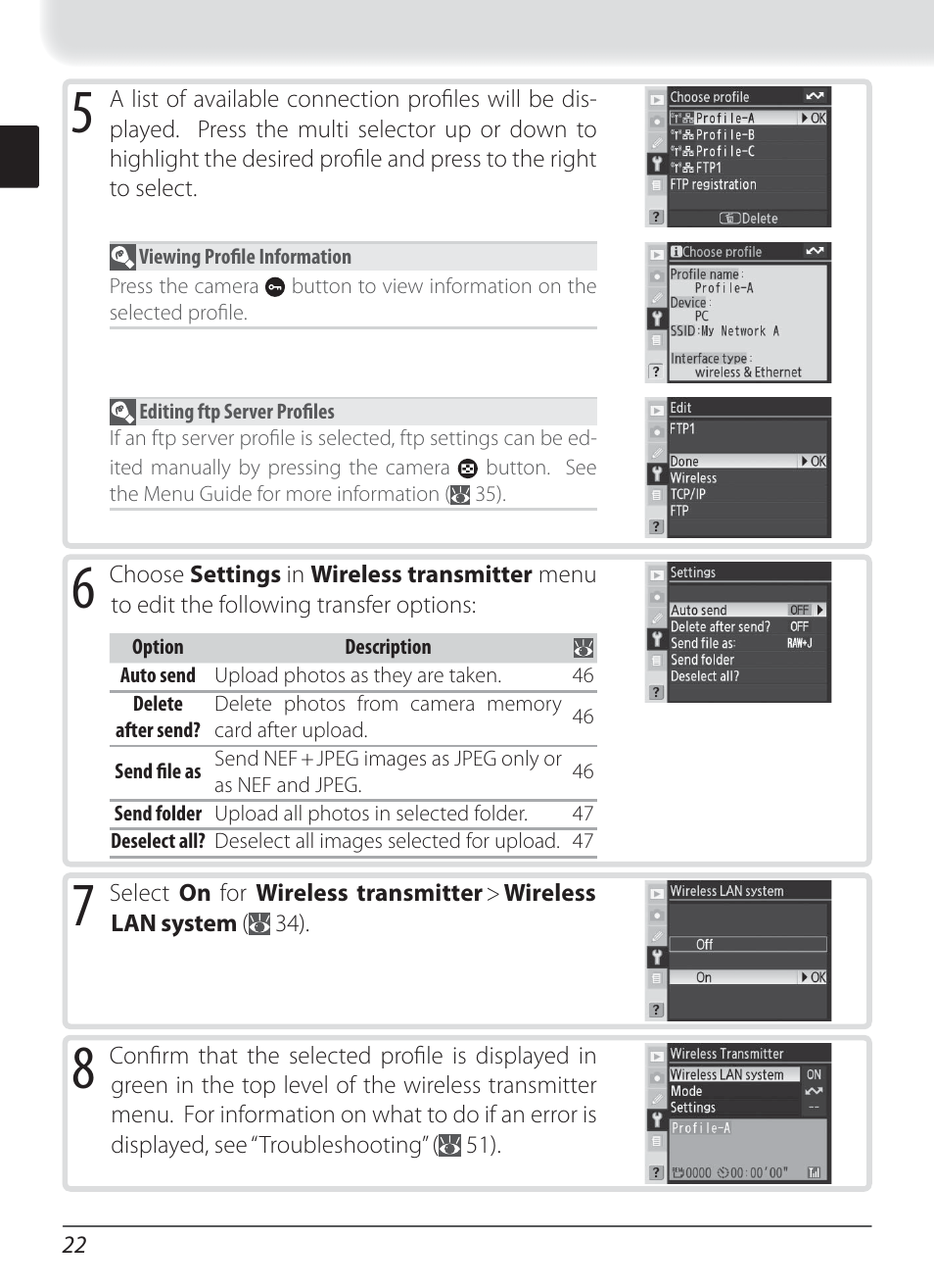 Nikon WT-3 User Manual | Page 30 / 65