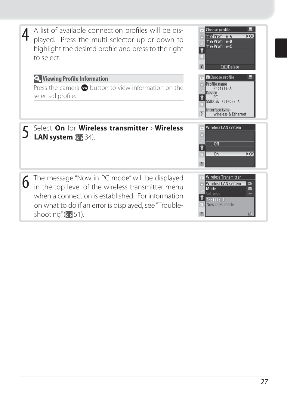 Nikon WT-3 User Manual | Page 35 / 65