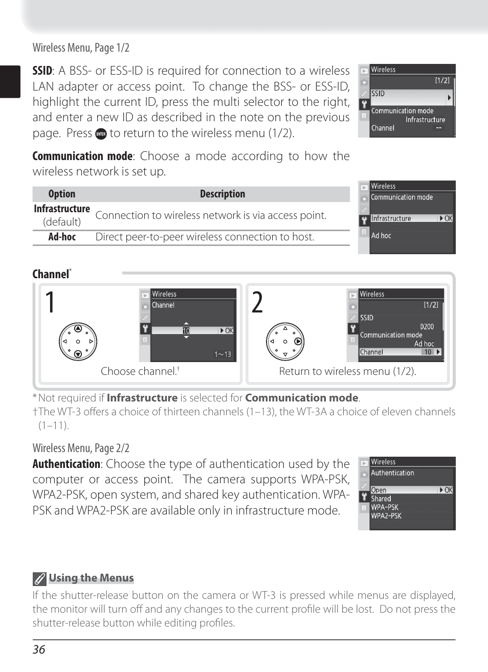 Nikon WT-3 User Manual | Page 44 / 65