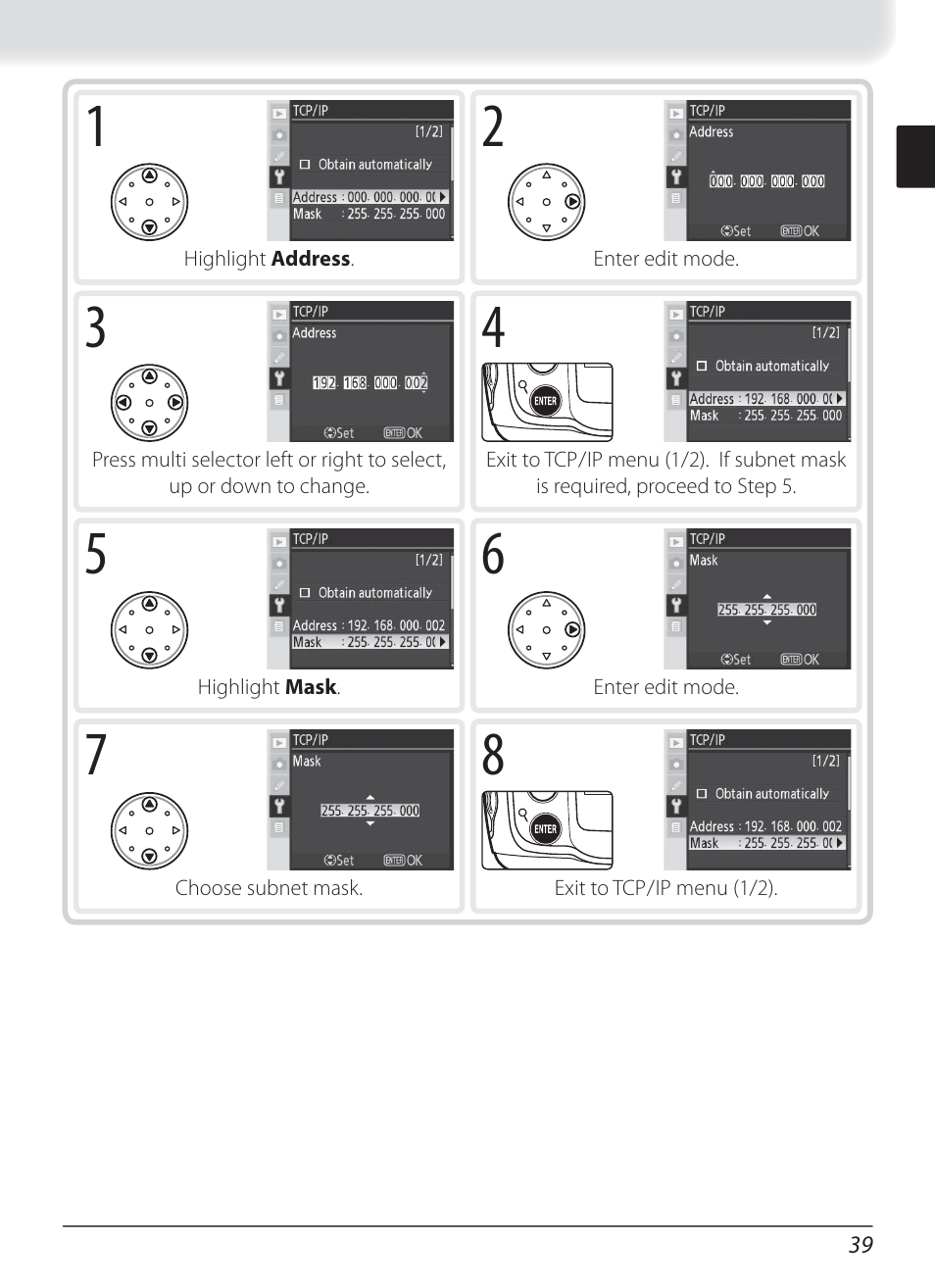 Nikon WT-3 User Manual | Page 47 / 65