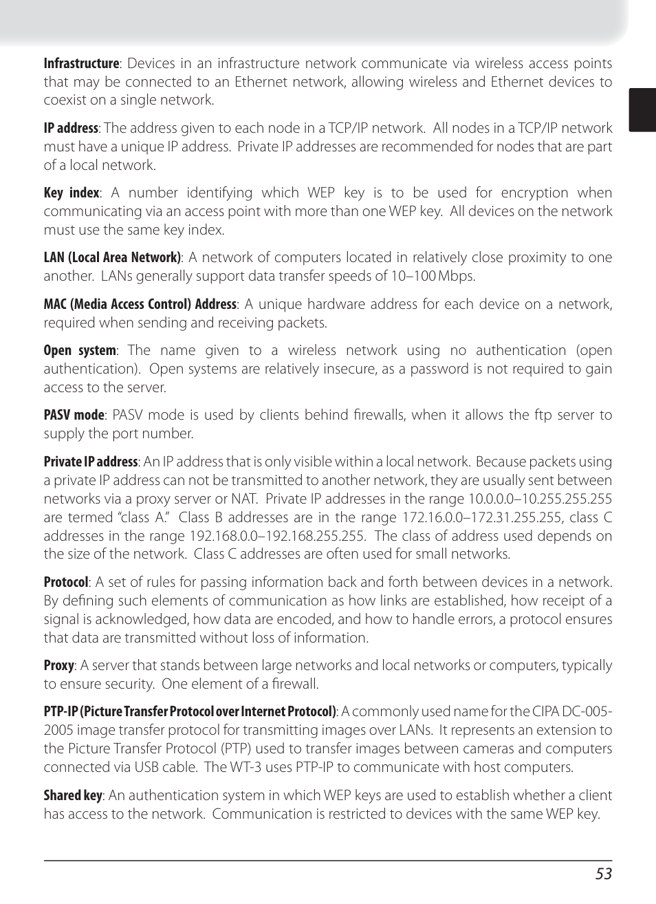 Nikon WT-3 User Manual | Page 61 / 65