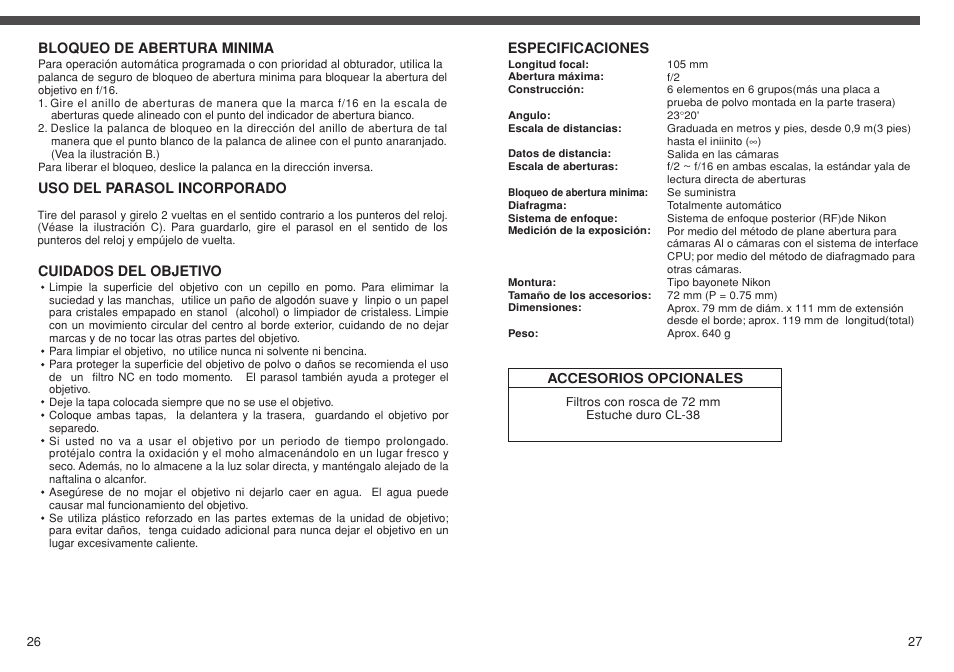 Nikon AF DC-NIKKOR User Manual | Page 13 / 22