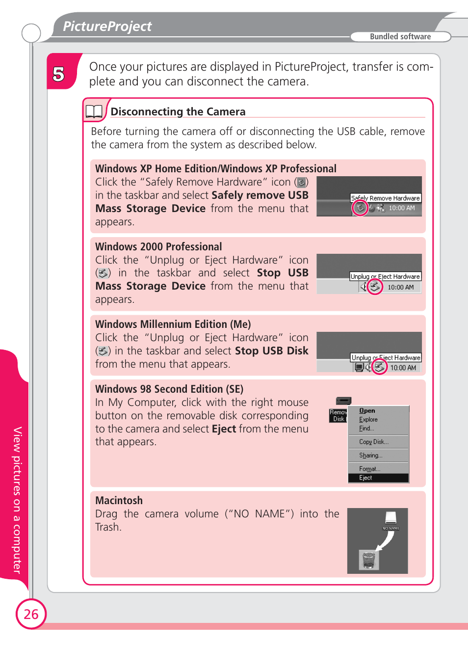 Pictureproject 26 | Nikon Coolpix S4 User Manual | Page 26 / 28