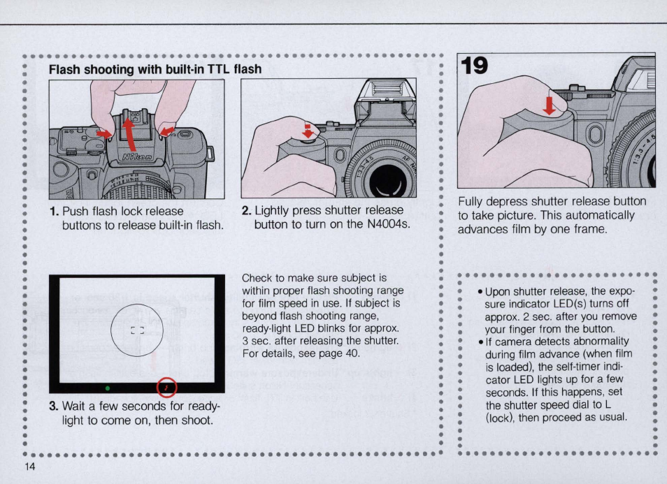 Nikon N4004s User Manual | Page 14 / 84