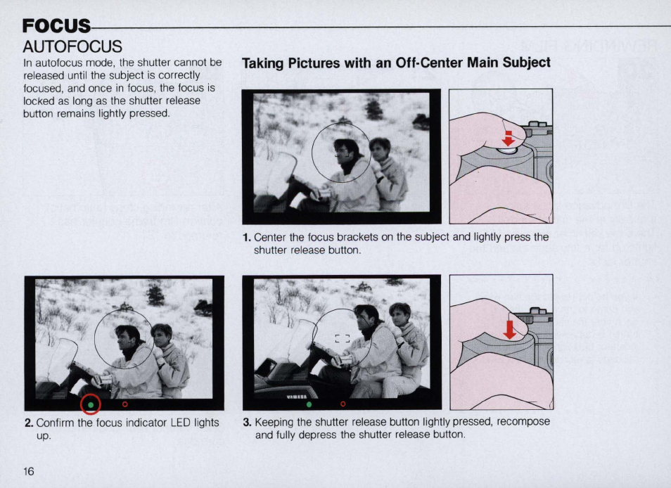 Rewinding film | Nikon N4004s User Manual | Page 16 / 84