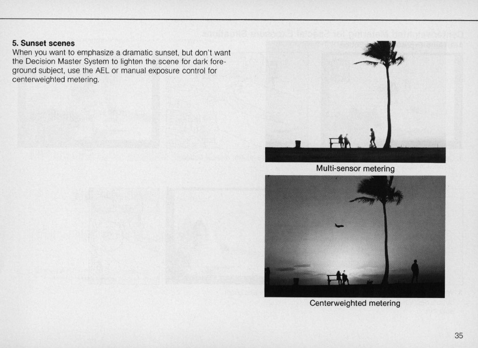 Exposure metering system | Nikon N4004s User Manual | Page 35 / 84