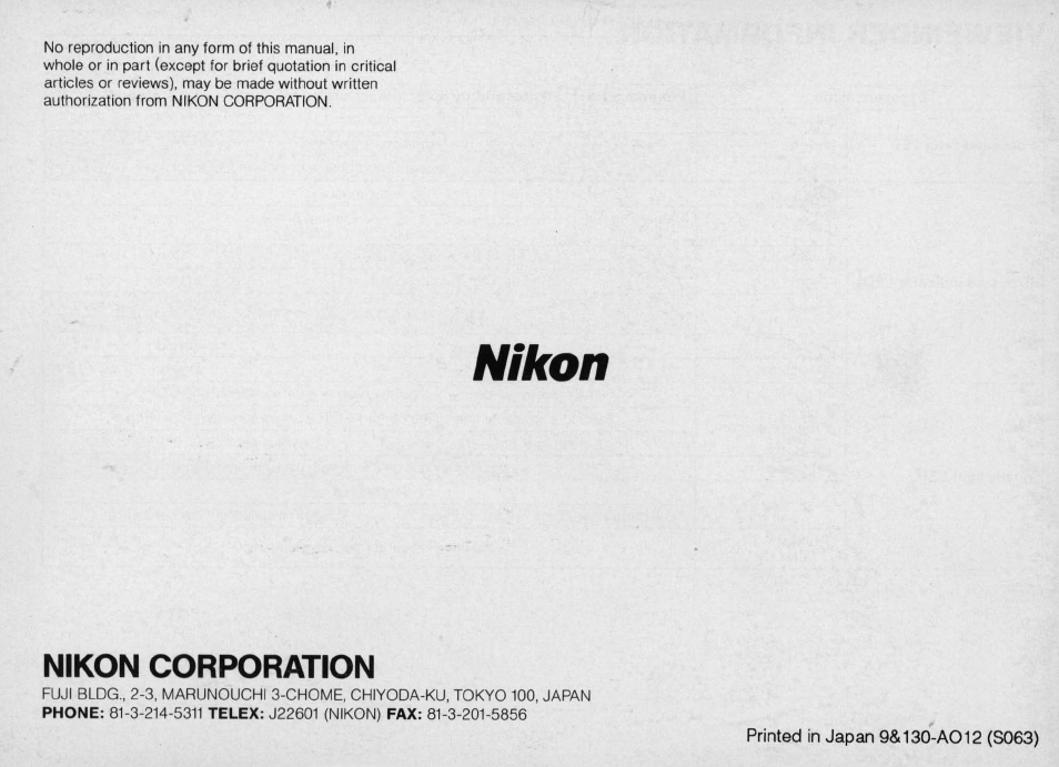 Ready-light warnings, Before shooting, After shot | Nikon N4004s User Manual | Page 60 / 84